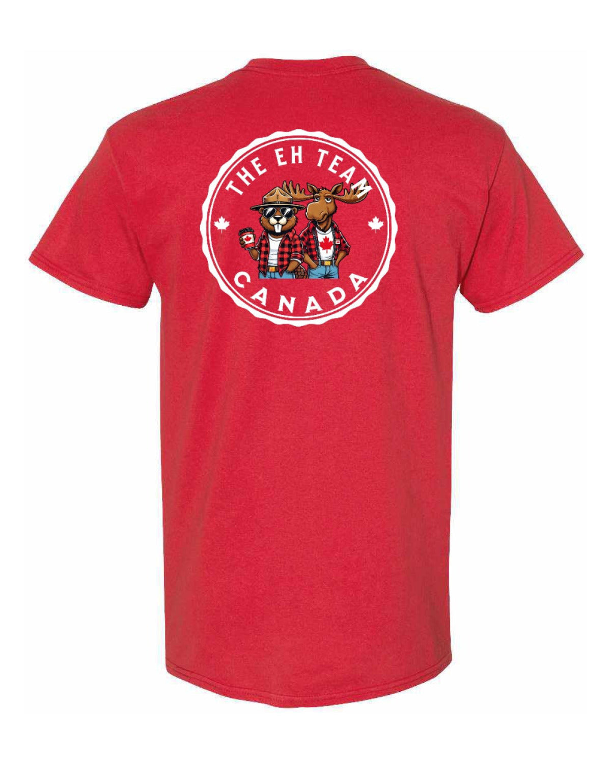 The EH team Left Chest and Back Men's Tee