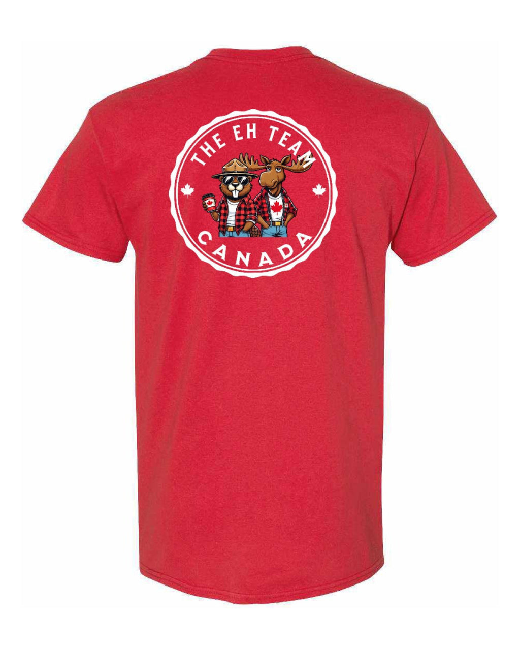 Eh Team! Left Chest & Back  Men's Tee