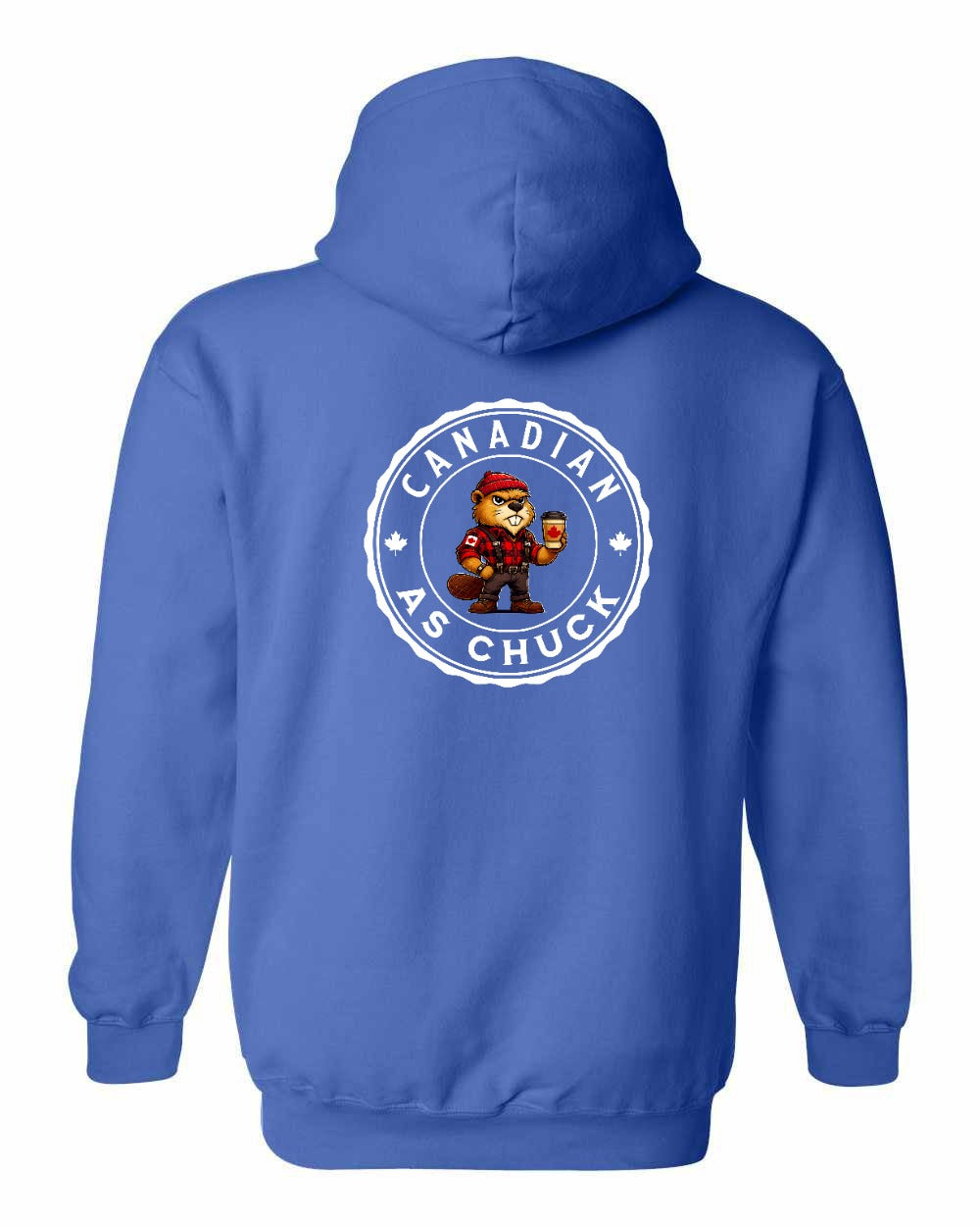 CDN as Chuck Male Beaver Left Chest and Back Pullover - Gildan Canada (sewn Internationally)