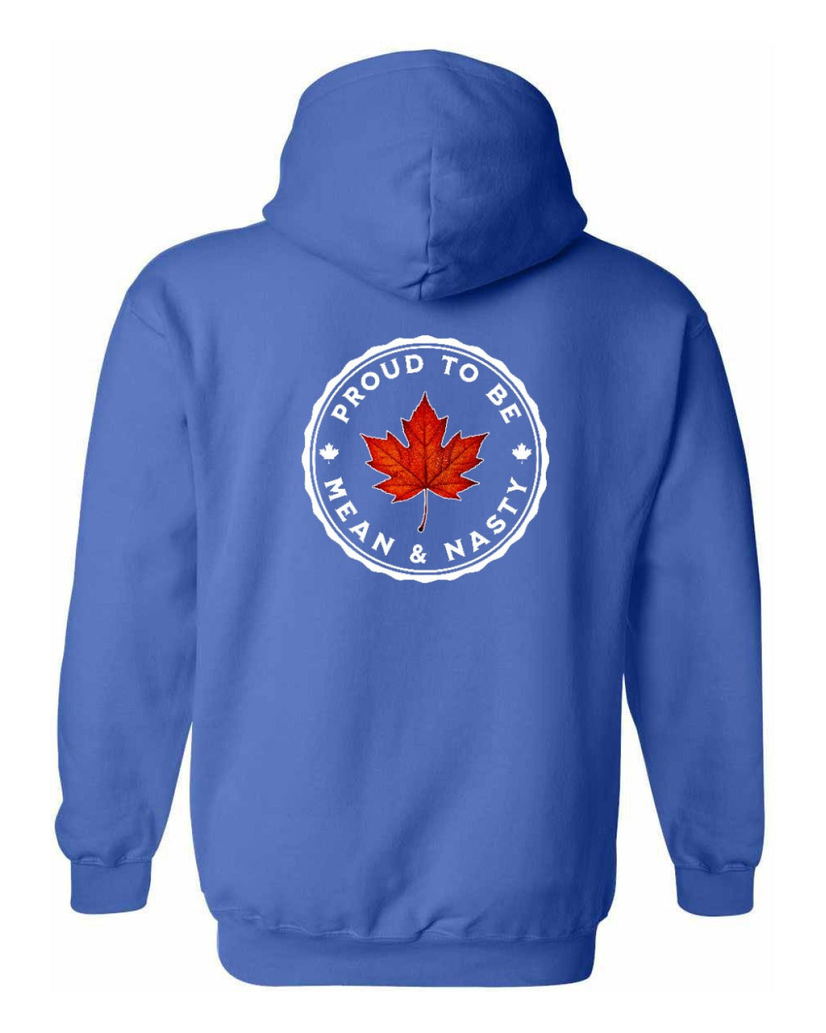Proud Mean & Nasty Leaf Left Chest and Back Pullover - Unisex