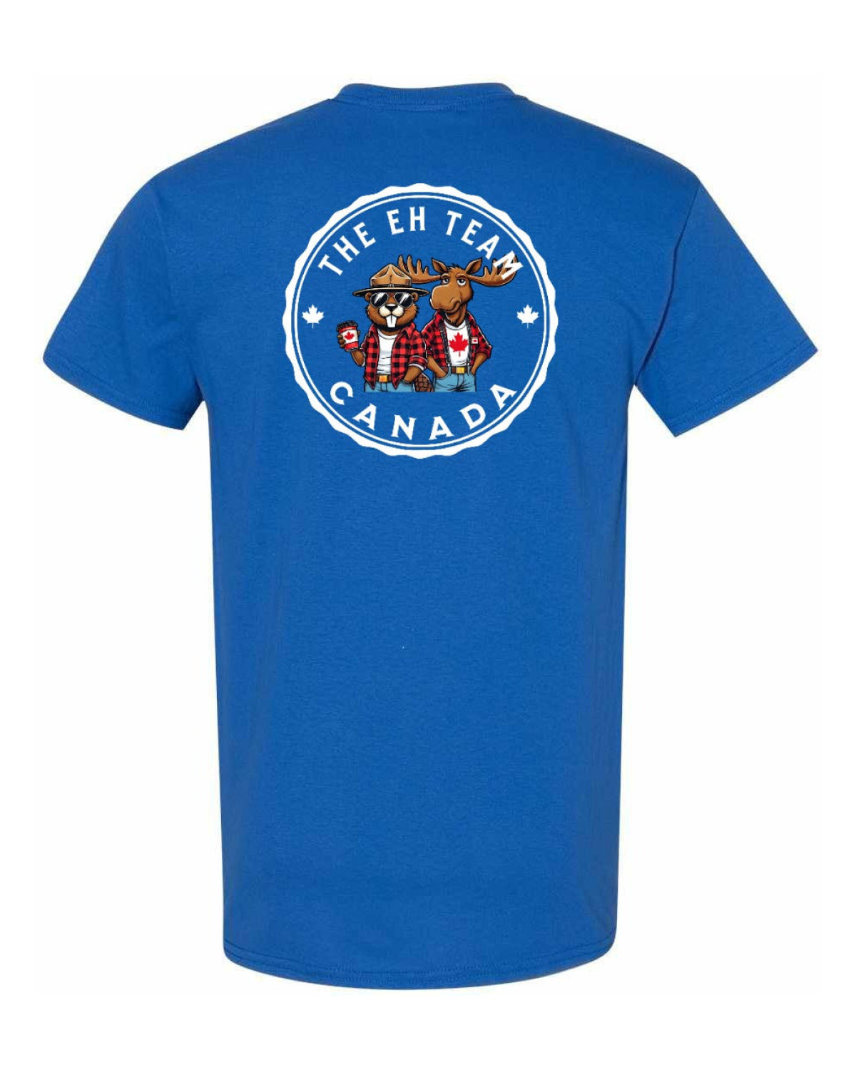 The EH team Left Chest and Back Men's Tee