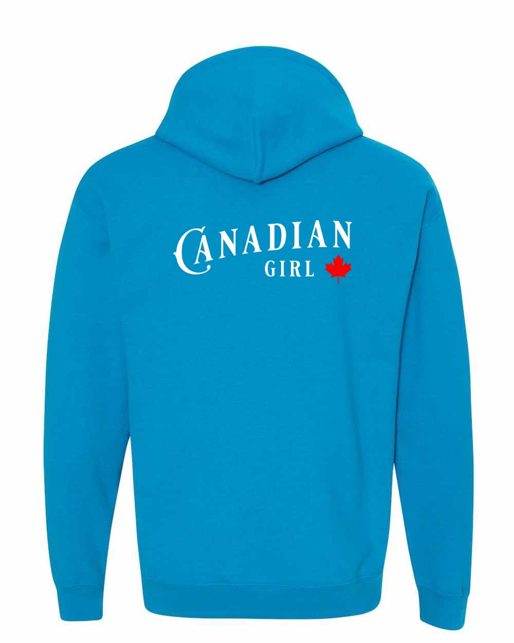 Canadian Girl Left Chest and Back Pullover