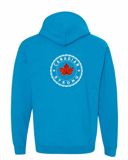 Canadian Strong Leaf Left Chest and Back Pullover - Gildan Canada (sewn Internationally)