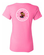 Canadian as Chuck Rosie Flex Left Chest and Back Women's Tee