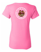 Canada Is At The Table Left Chest and Back Women's Tee