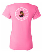 Built Canada Tough Rosie Left Chest and Back Women's Tee