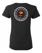 Canada Love it or Leave it Left Chest and Back Women's Tee