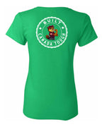 Built Canada Tough Rosie Left Chest and Back Women's Tee