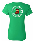 Canada Love it or Leave it Left Chest and Back Women's Tee