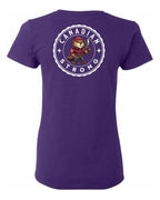 Canadian Strong Beaver Left Chest and Back Women's Tee