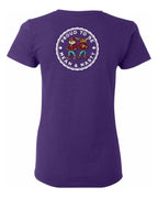 Proud to be Mean and Nasty Beaver and Moose Left Chest and Back Women's Tee
