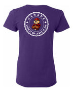Canada Love it or Leave it Left Chest and Back Women's Tee
