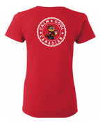Calm Cool Canadian Rosie Sunglasses Left Chest and Back Women's Tee