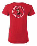 Never 51st Beaver Left Chest and Back Women's Tee