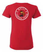 Built Canada Tough Rosie Left Chest and Back Women's Tee