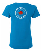 Canadian Strong Leaf Left Chest and Back Women's Tee