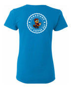 Canadiano Just Coffee eh! Rosie Sunglasses Left Chest and Back Women's Tee  (Copy)