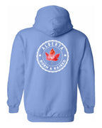 Born And Raised Alberta Left Chest and Back Pullover - Unisex