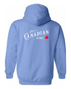 Just a canadian Girl Left Chest and Back Pullover - Unisex