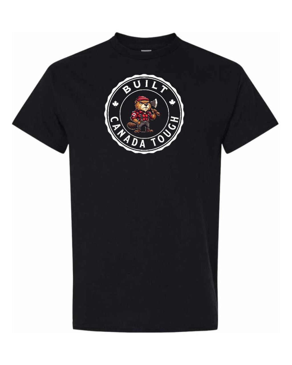 Built Canada Tough Male Beaver  Men's Tee