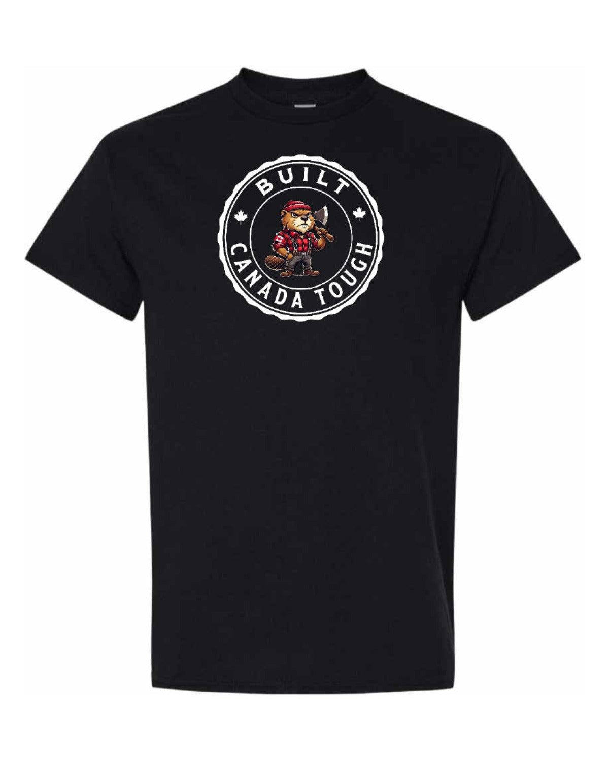 Built Canada Tough Male Beaver  Men's Tee