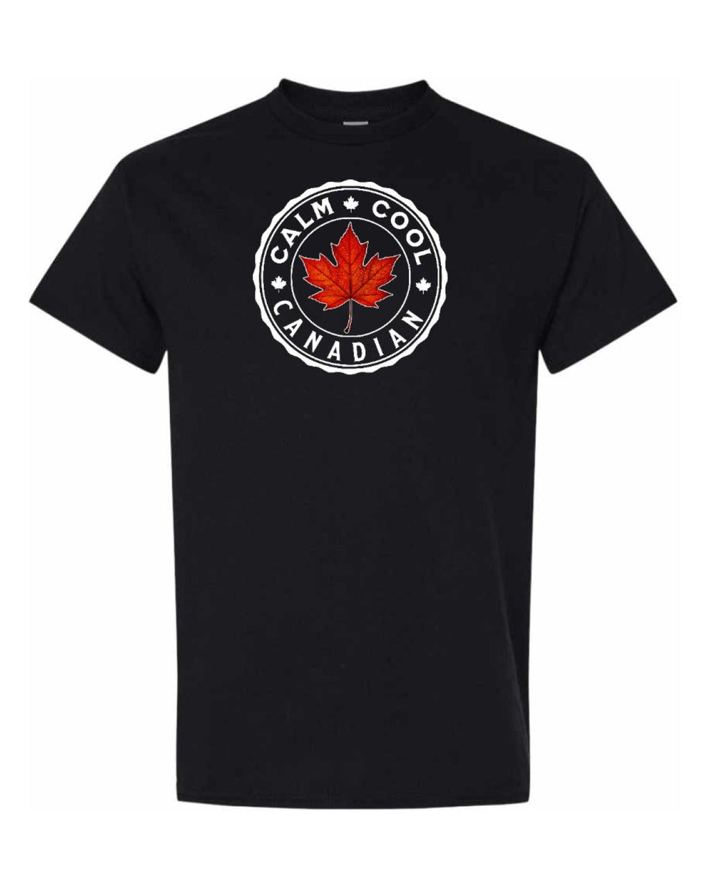 Calm Cool Canadian Leaf  Men's Tee