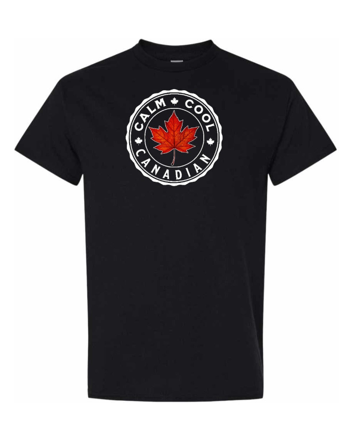 Calm Cool Canadian Leaf  Men's Tee