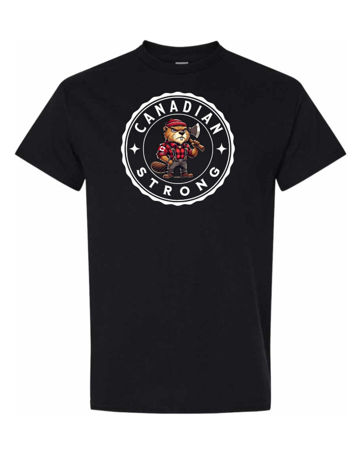 Canadian Strong Beaver  Men's Tee