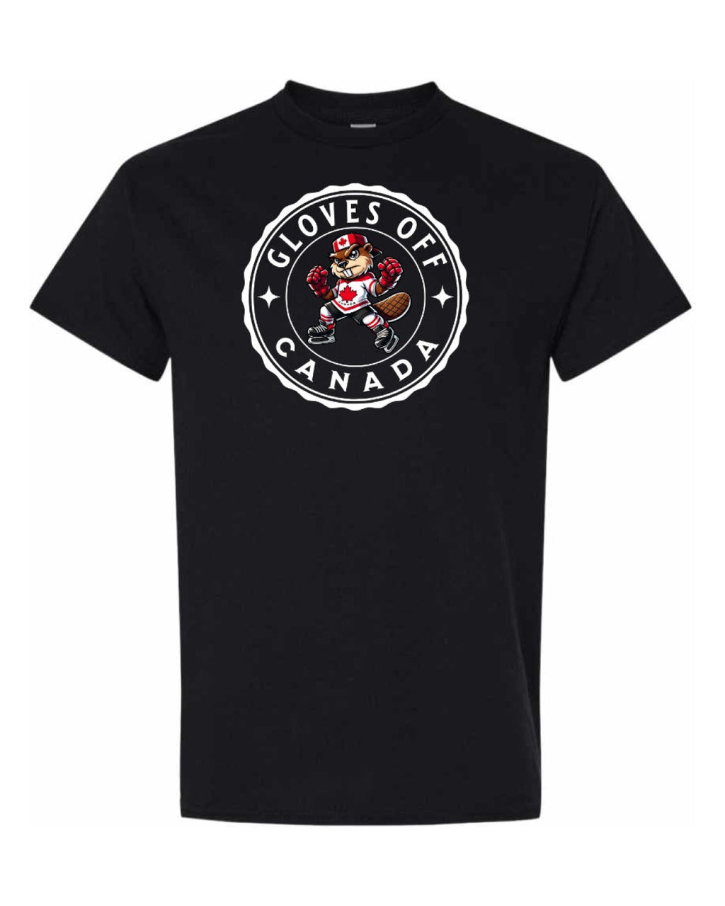 Gloves Off Beaver Men's Tee