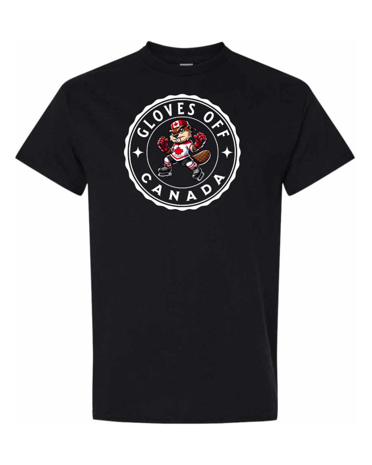 Gloves Off Beaver Men's Tee