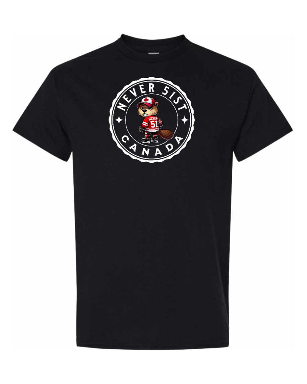 Never 51st Beaver Mens Men's Tee