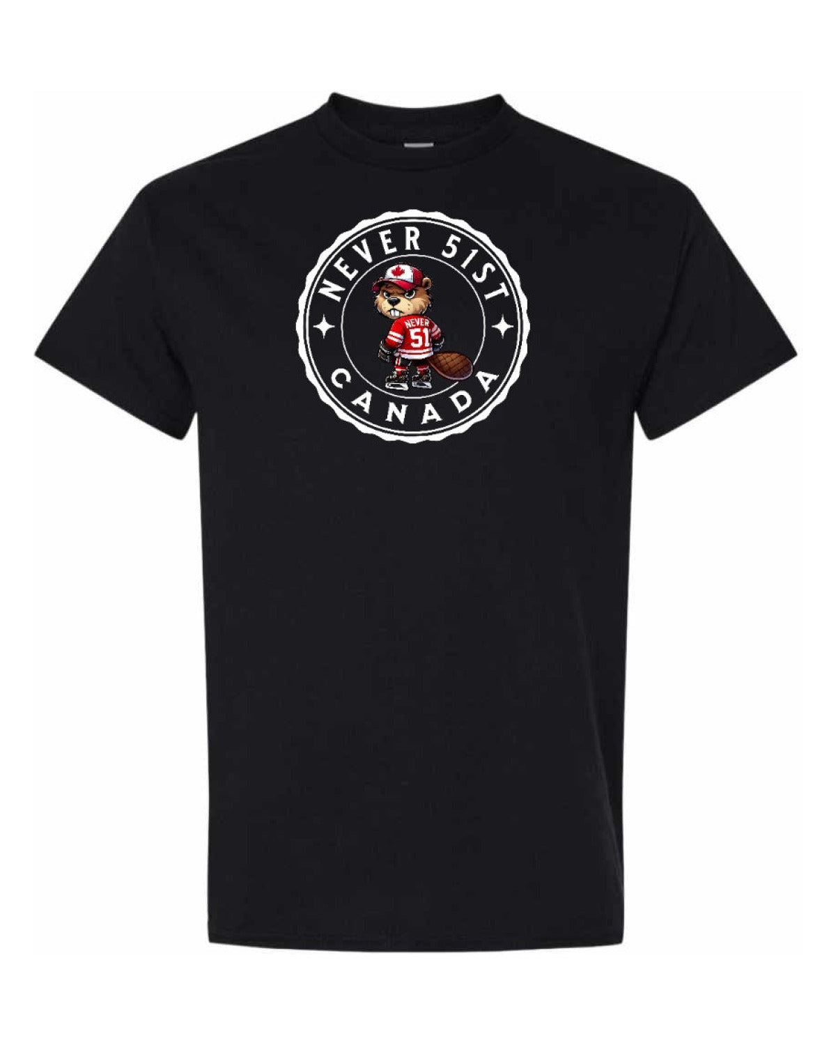 Never 51st Beaver Mens Men's Tee