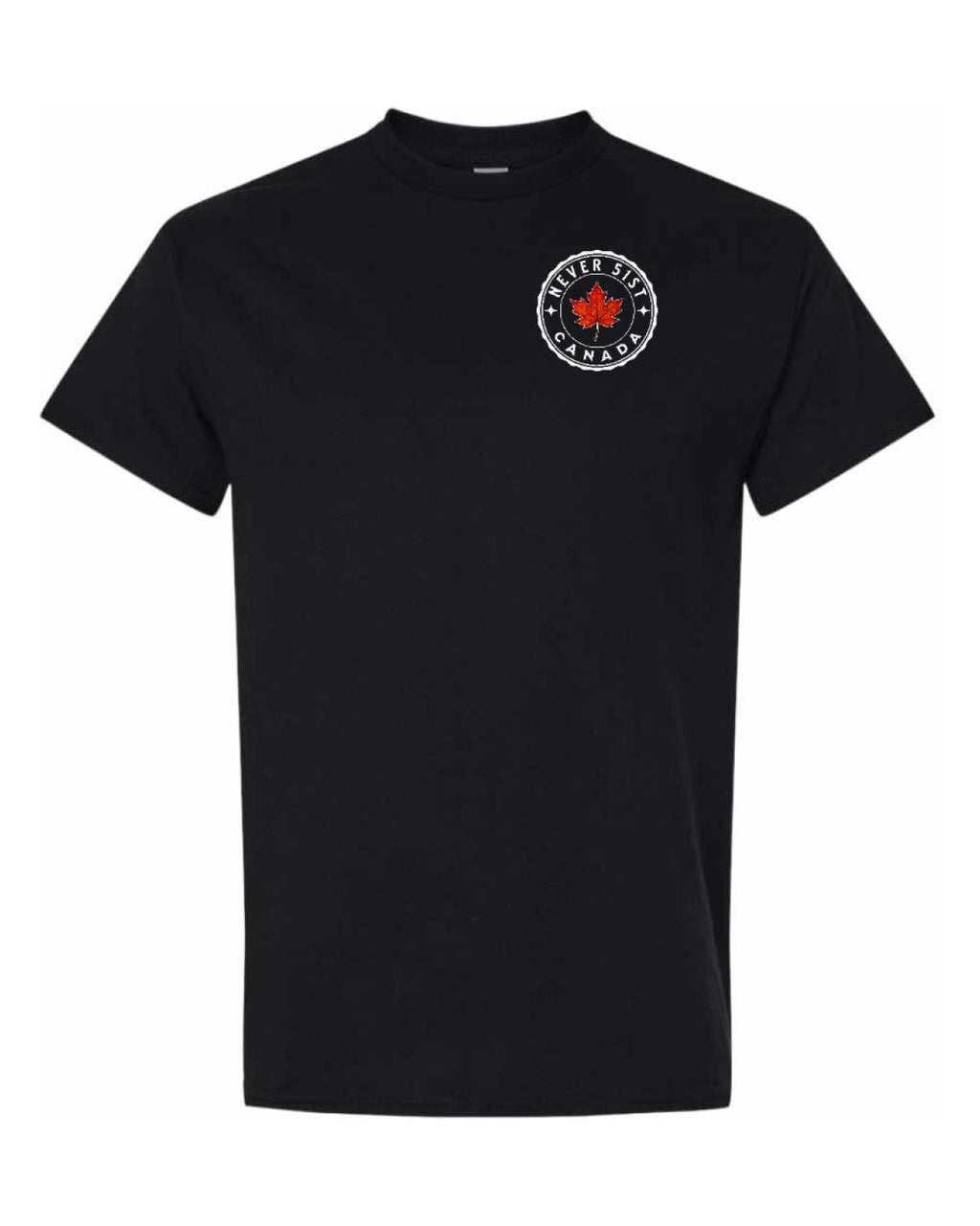 Never 51st Leaf Left Chest Men's Tee