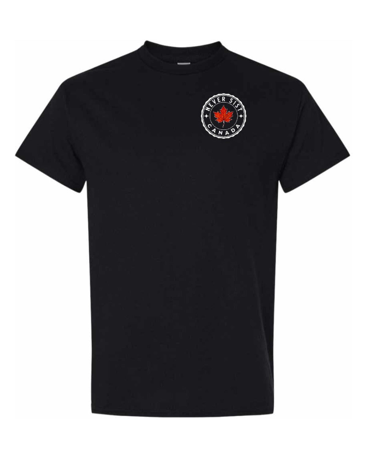 Never 51st Leaf Left Chest Men's Tee