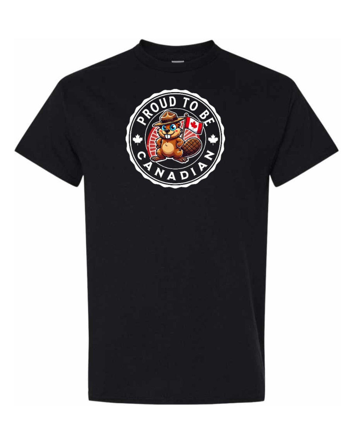 Proud to be Canadian Beaver Full Men's Tee