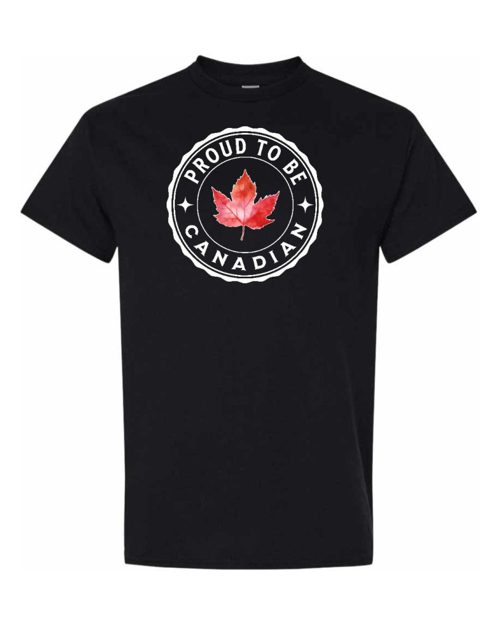 Proud to be Canadian Leaf Full Men's Tee