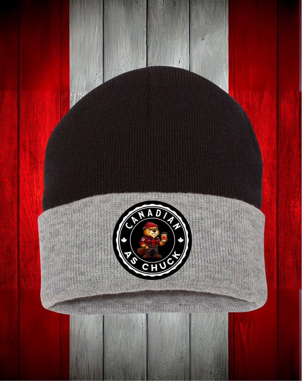 As Chuck Male Beaver design Toque