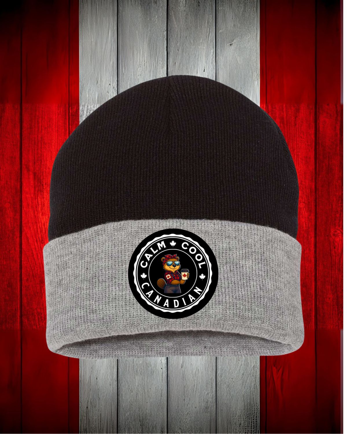 Calm Cool Canadian Rosie Toque