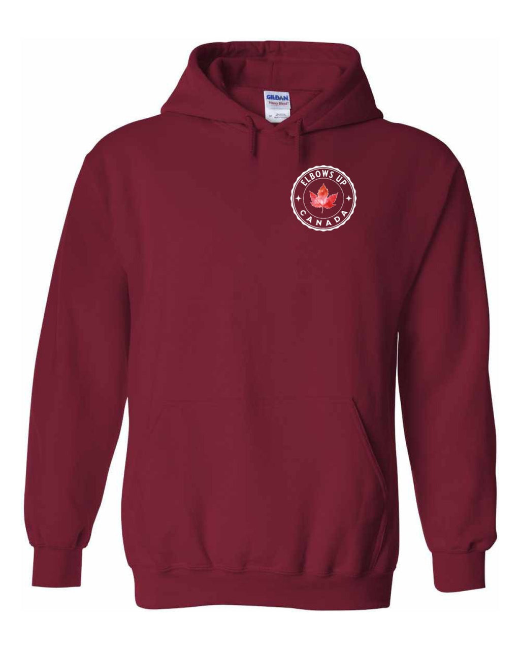 Elbows up Leaf Left Chest Pullover - Unisex