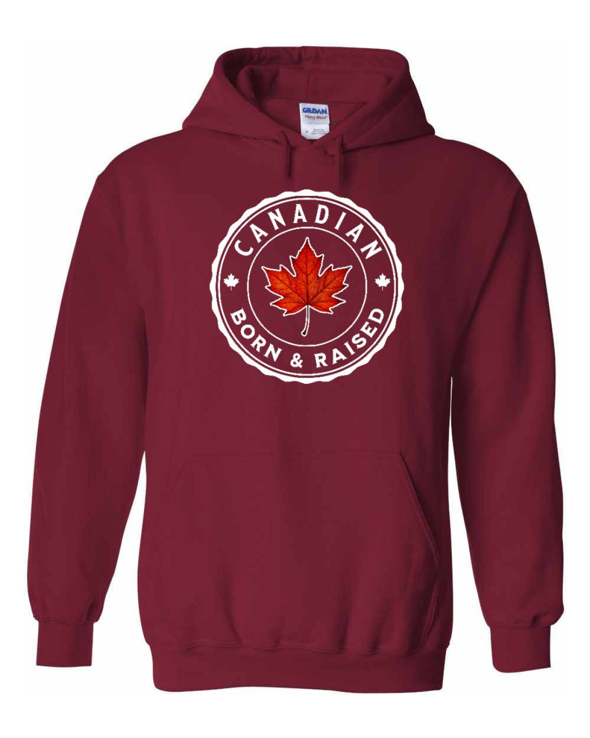 Canadian Born & Rasied Full Pullover - Unisex
