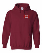 Made in Canada Flag Background Left Chest and Back Pullover - Unisex