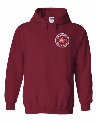 Born and Raised New Brunswick Left Chest Pullover - Gildan Canada (sewn Internationally)