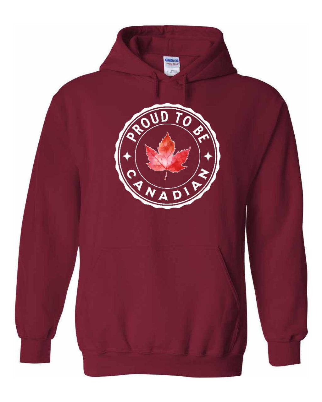 Proud to be Canadian Leaf Full Pullover - Unisex