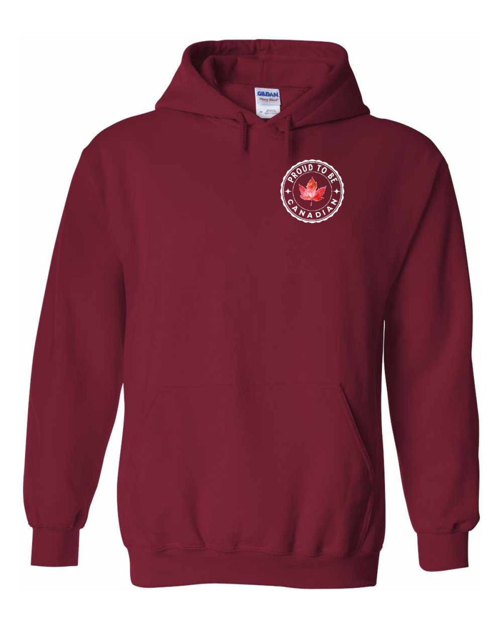 Proud to be Canadian Leaf Left Chest Pullover - Unisex
