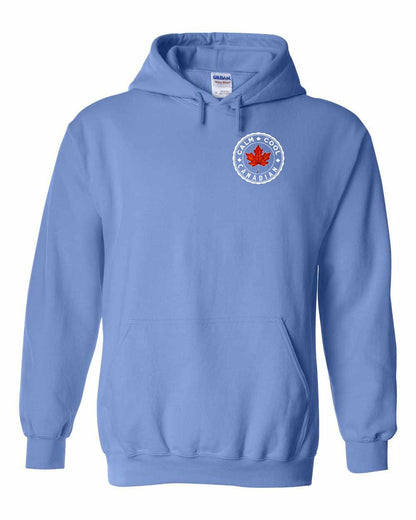 Calm Cool Canadian Leaf Left Chest Pullover - Gildan Canada (sewn Internationally)