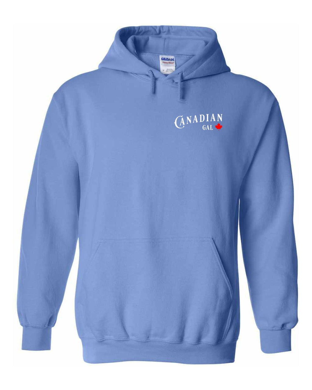 Canadian Gal Left Chest and Back Pullover - Unisex