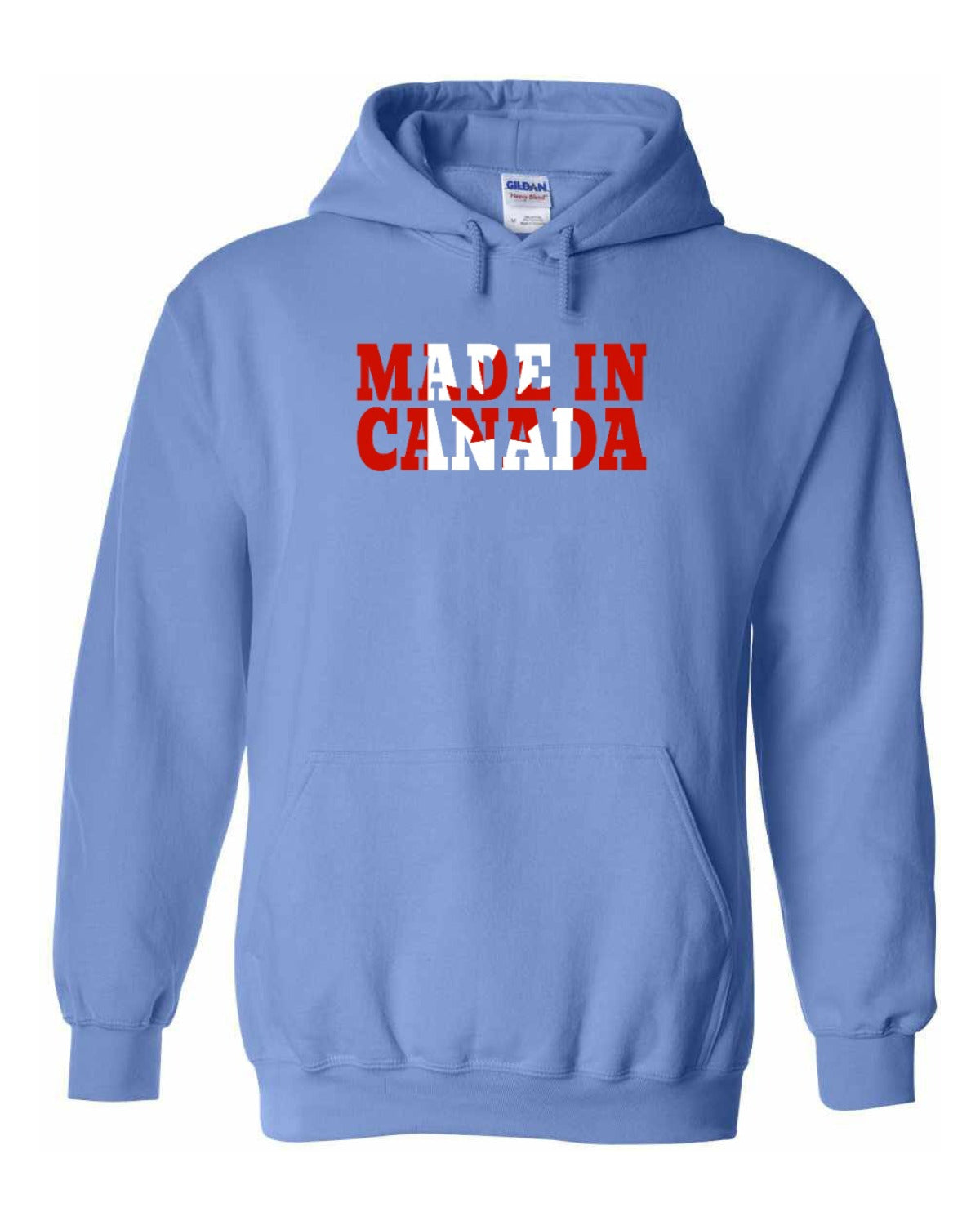 Made in Canada Flag Background Full Pullover - Unisex
