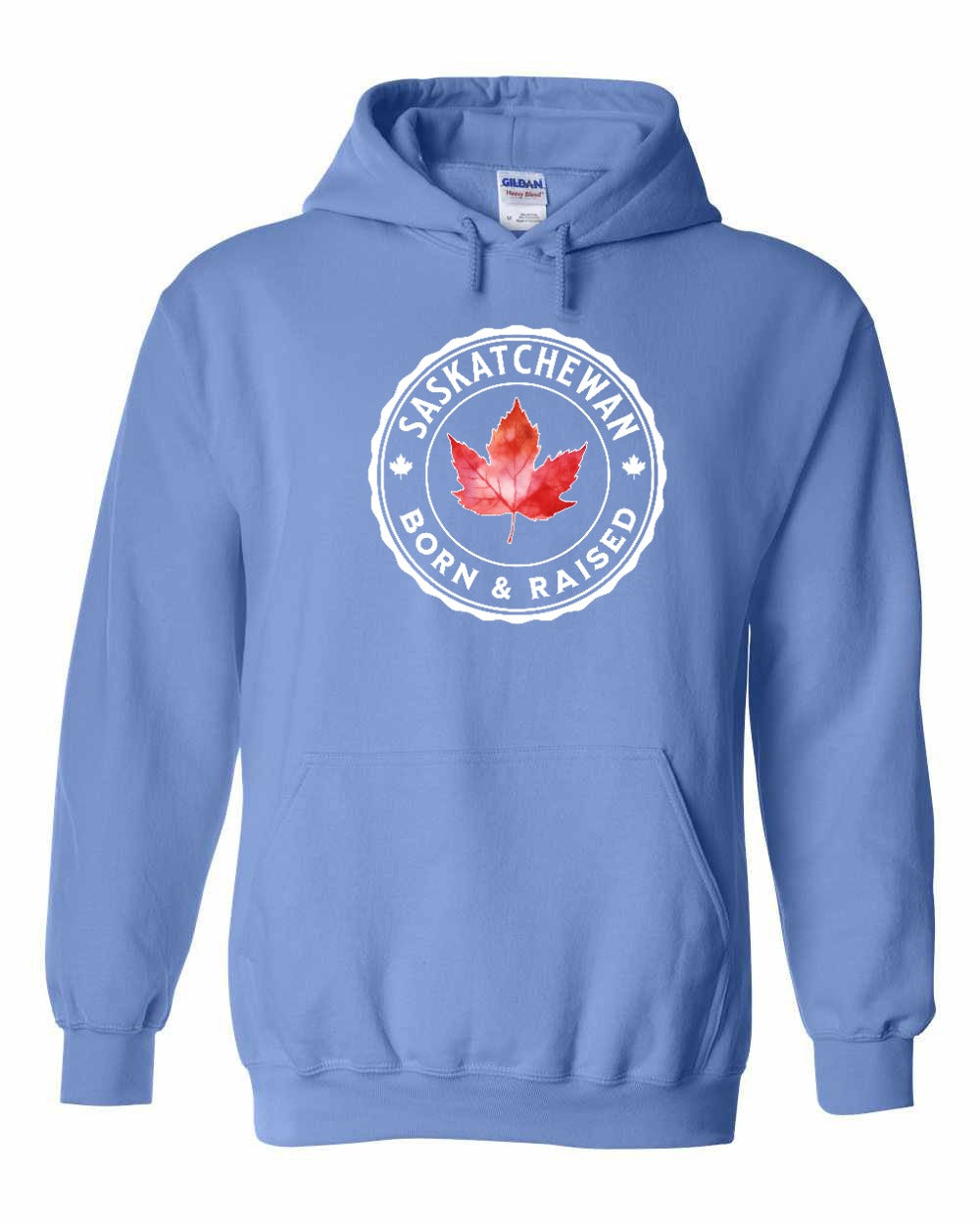 Born and Raised Saskatchewan Full Pullover - Gildan Canada (sewn Internationally)