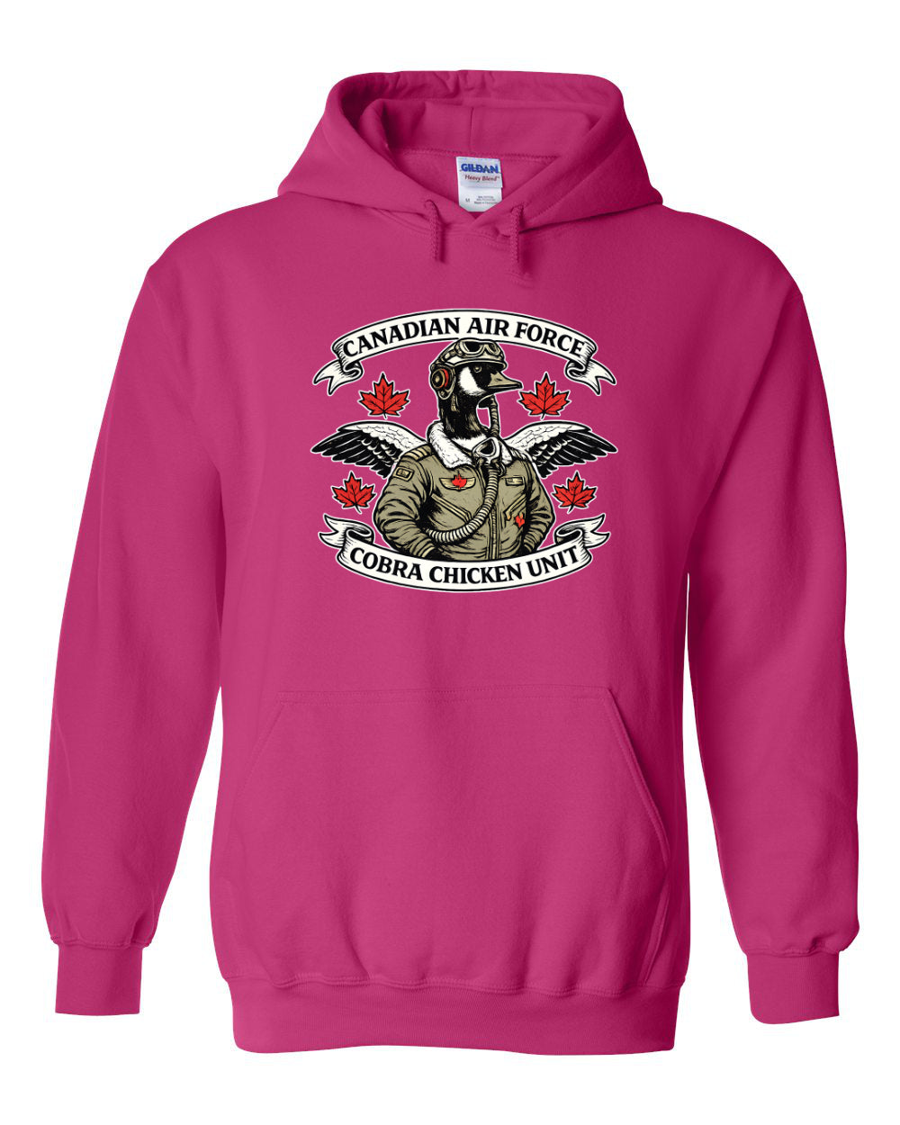 Cobra Chicken Air Force  Pullover Hoodie - Unisex