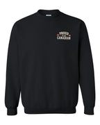 Proud To Be Canadian Sign Left Chest  Crewneck Sweatshirt - Unisex